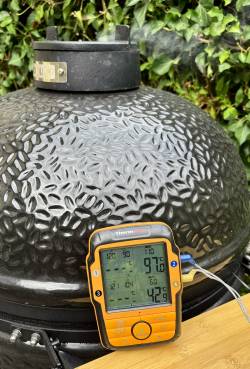 Krustenbraten auf dem Kamado